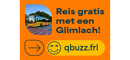Advertentie van Qbuzz: Reis gratis met een Glimlach